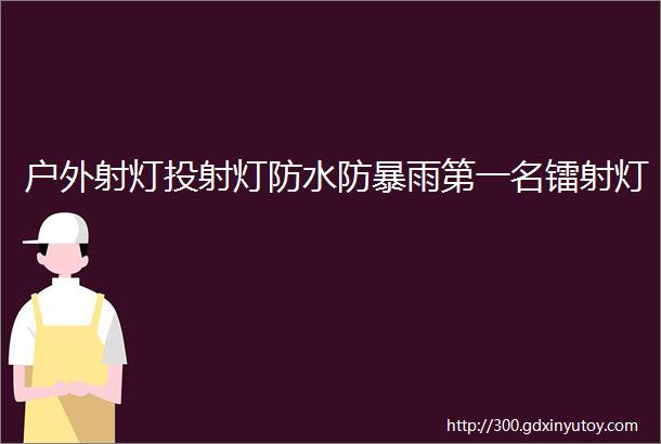 户外射灯投射灯防水防暴雨第一名镭射灯