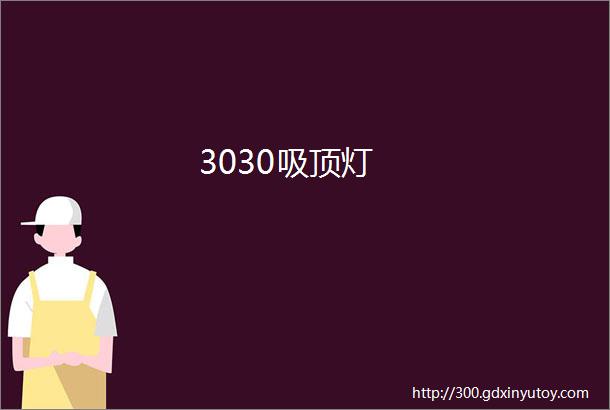 3030吸顶灯