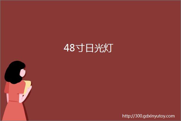 48寸日光灯